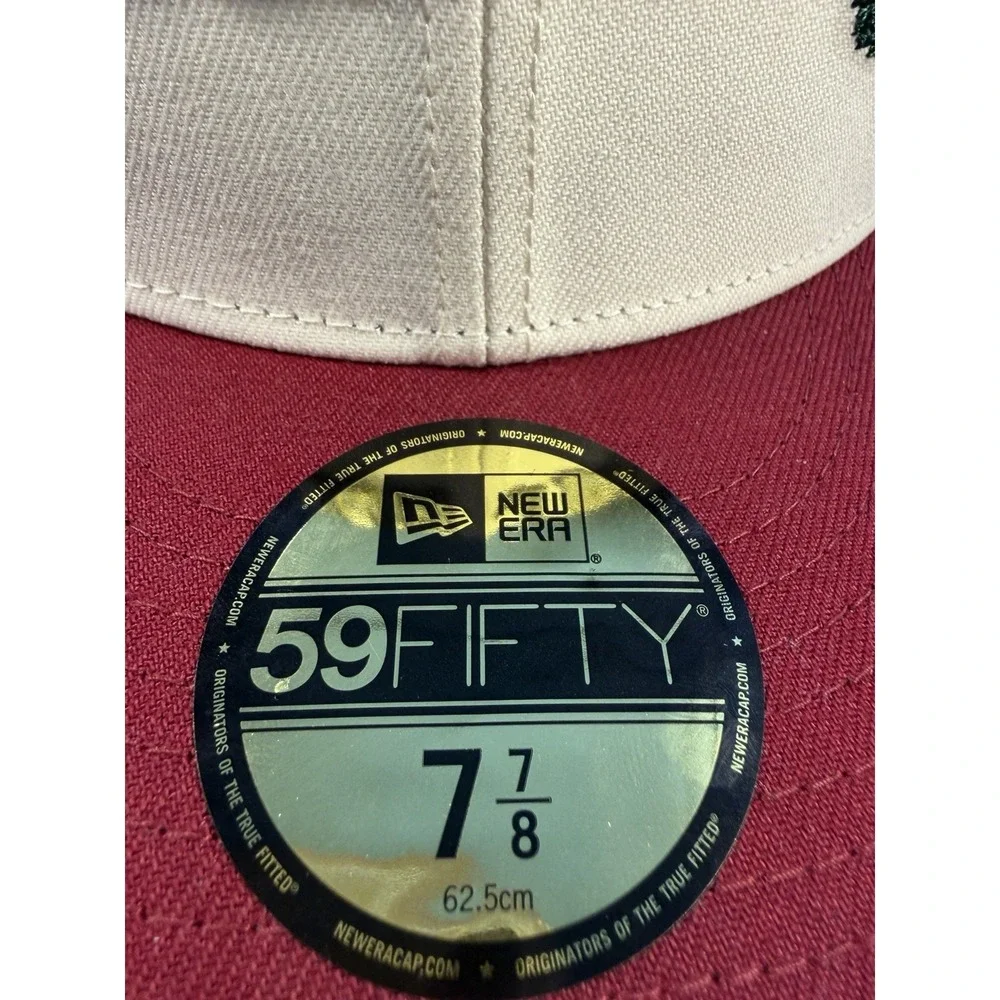 TORONTO BLUE JAYS SIZE 7-7/8 MENS FLAT BILL HAT~BASEBALL CAP~EMBROIDERED~NWT